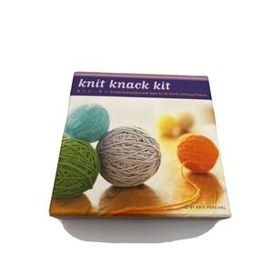 Knit Knack Kit Simple Instructions Patters & Tools for 25 Knitting Projects